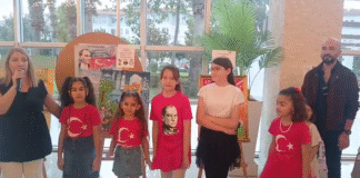 CUMHURİYET’İN 102. YILI ÇOCUK RESSAMLAR SANATLA BULUŞTU