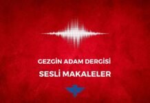 SESLİ MAKALE YAYIMDA