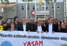 MAARİFİN KALBİNDE ÇOCUKLAR, ÖĞRETMENLER ÖLÜYOR!