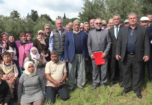 HOCALAR MAHALLESİ ÇİFTÇİLERİNE VE ZEYTİNLİKLERİNE BİR DESTEKTE SAADET PARTİSİ’NDEN