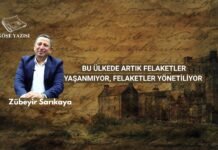 BU ÜLKEDE ARTIK FELAKETLER YAŞANMIYOR, FELAKETLER YÖNETİLİYOR.