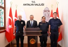 VALİ ŞAHİN: HEDEFİMİZ ANTALYA’DA DENİZ HEP TEMİZ