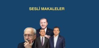 SESLİ MAKALE / ÖMER KAÇMAZ “CHP’Yİ GÖSTERİP AK PARTİYE RAZI ETMEK”