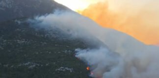 ANTALYA KAŞ’TA KORKUTAN YANGIN