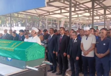 MESLEK ŞEHİDİ AHMET SEVİM SON YOLCULUĞUNA UĞURLANDI
