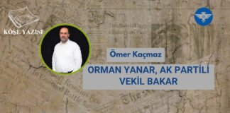 ORMAN YANAR, AK PARTİLİ VEKİL BAKAR