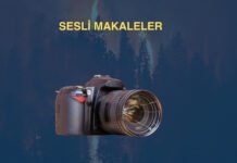 SESLİ MAKALE YAYIMDA
