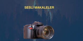 SESLİ MAKALE YAYIMDA
