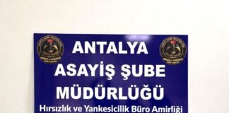 ANTALYA’DA ÇELİK KASA HIRSIZLIĞI ŞÜPHELİLERİ YAKALANDI