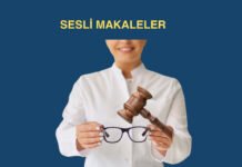 SESLİ MAKALE YAYINDA