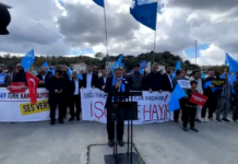 D. TÜRKİSTAN’IN ÇİN TARAFINDAN İŞGALİ 77. YILINDA PROTESTO EDİLDİ